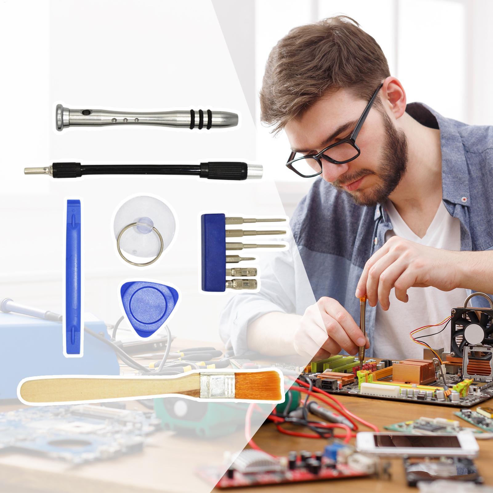Electronics Repair Game - Obeng Pembongkaran Konsol Game 12 Buah