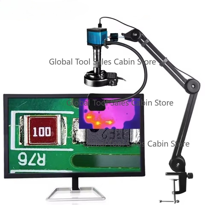 Kamera Mikroskop 4K Lensa 300X - Electronics Repair Images ulasan dan harga