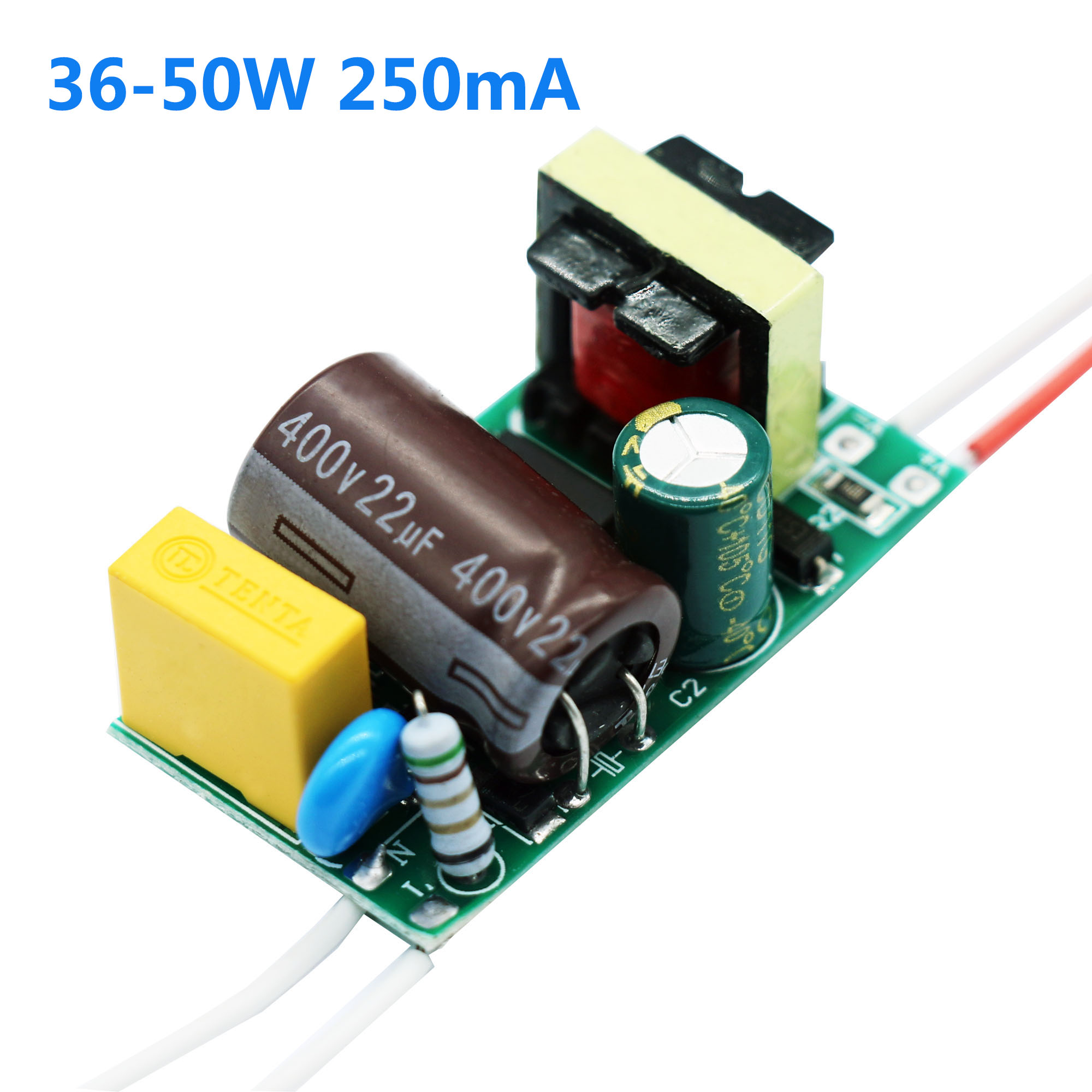 Driver LED 25-36W 36-50W 250MA - Electronics Repair Youtube ulasan dan harga