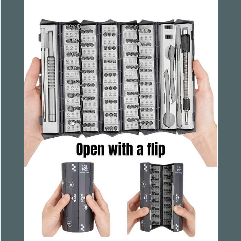 Set Obeng Multifungsi 128-in-1 - Electronics Repair Youtube ulasan dan harga